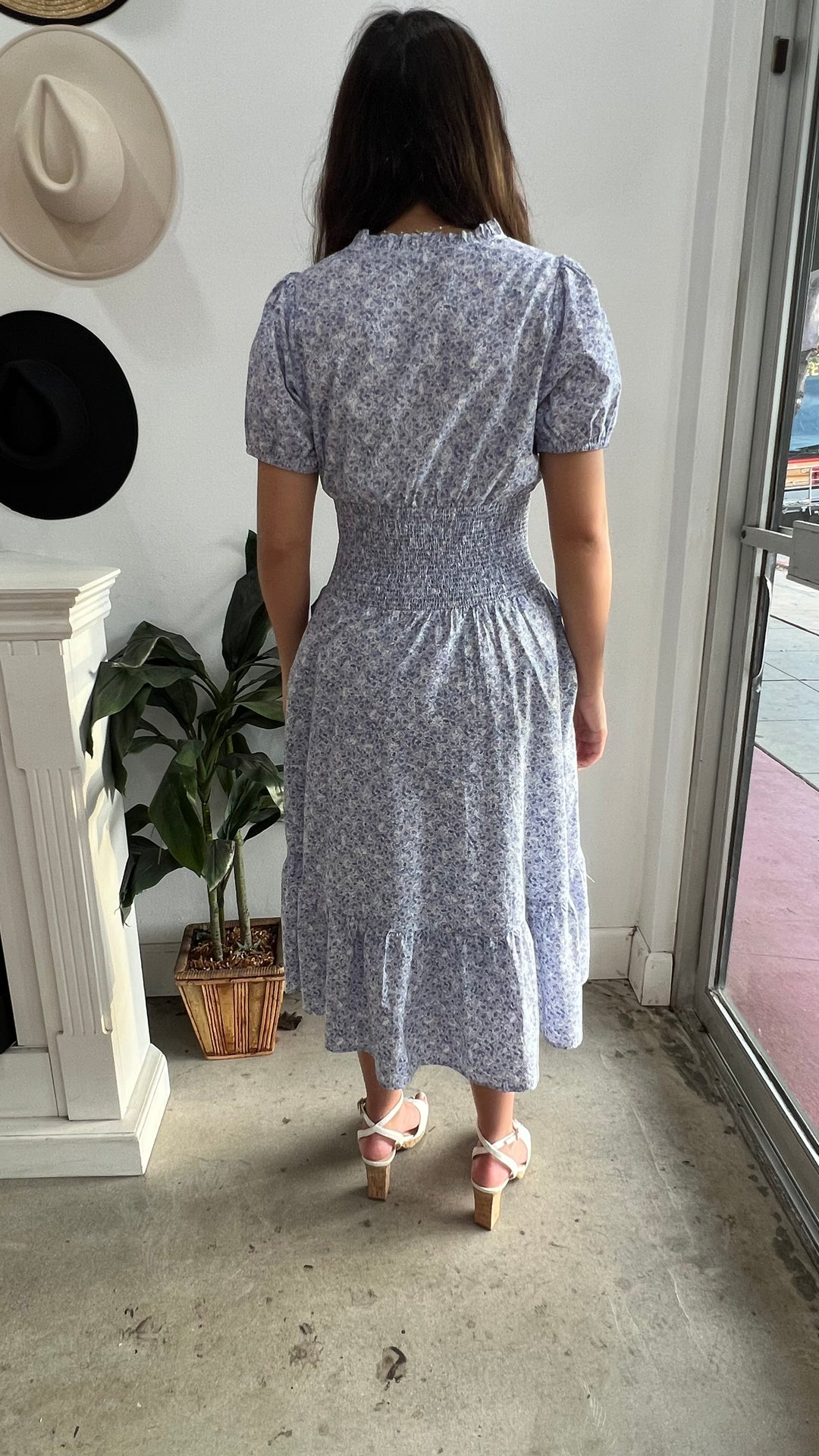 Gina’s Blue Midi