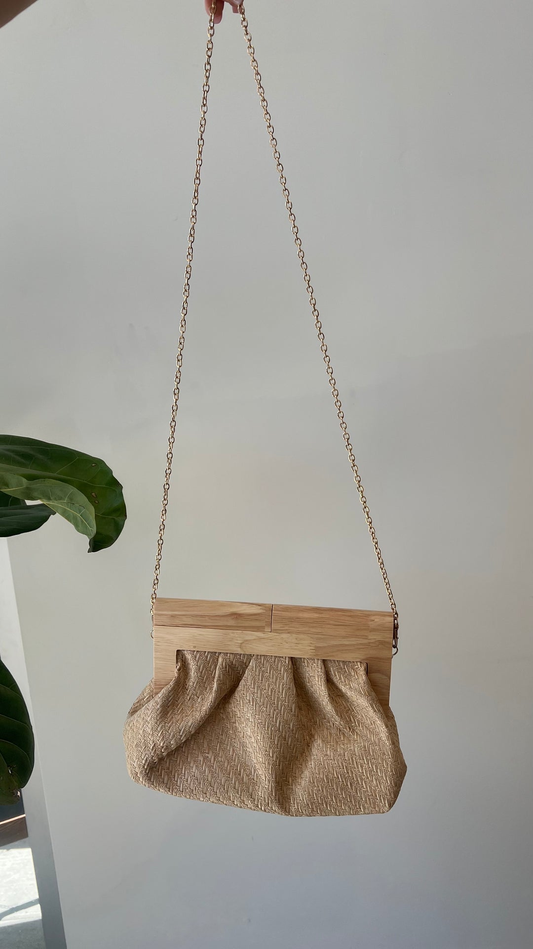 Driftwood Charm Clutch