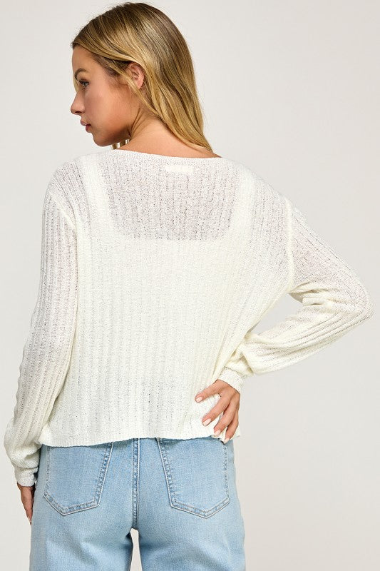 Must Have Button Cardigan