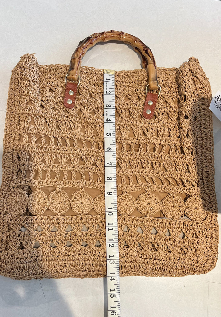 Bamboo Breeze Woven Tote