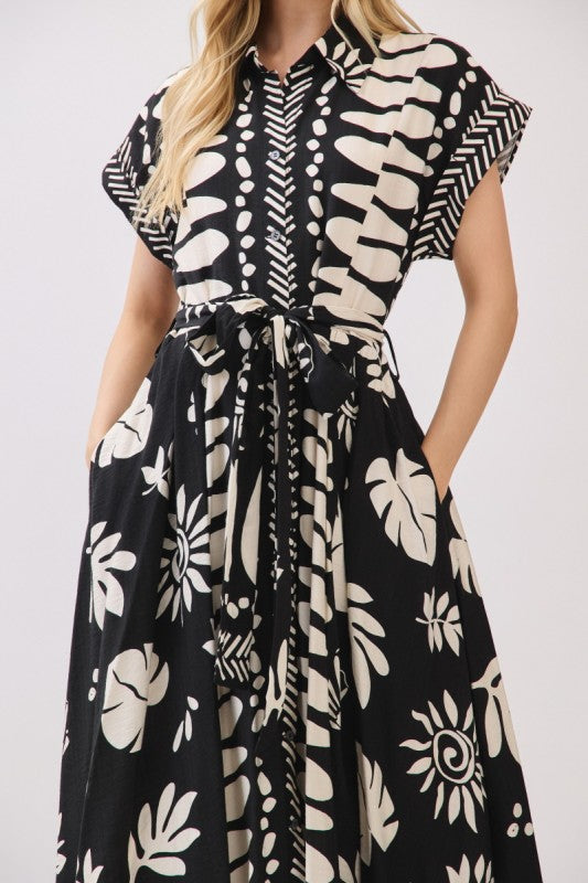 Palm Coast Midi Dress