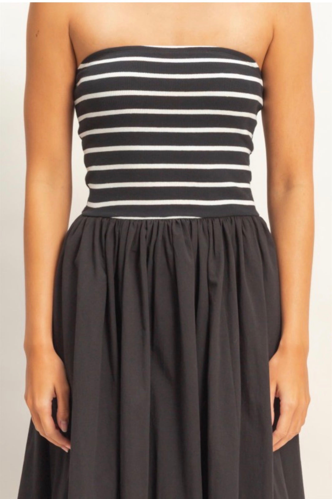 Riviera Strapless Maxi Dress