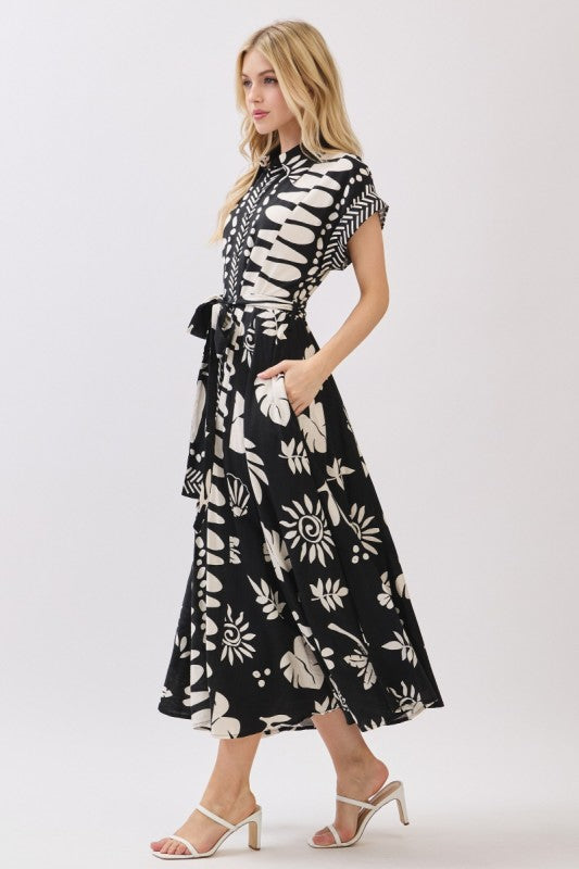 Palm Coast Midi Dress