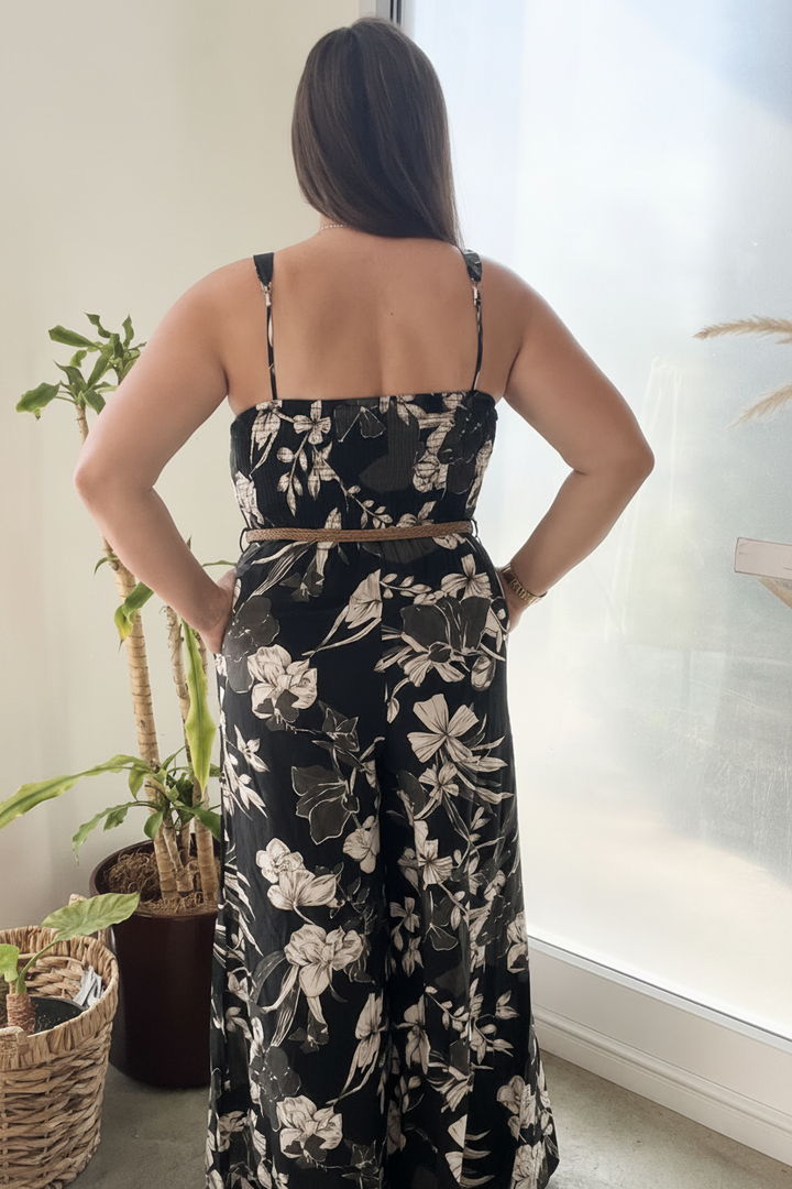 Monroe Floral Jumpsuit