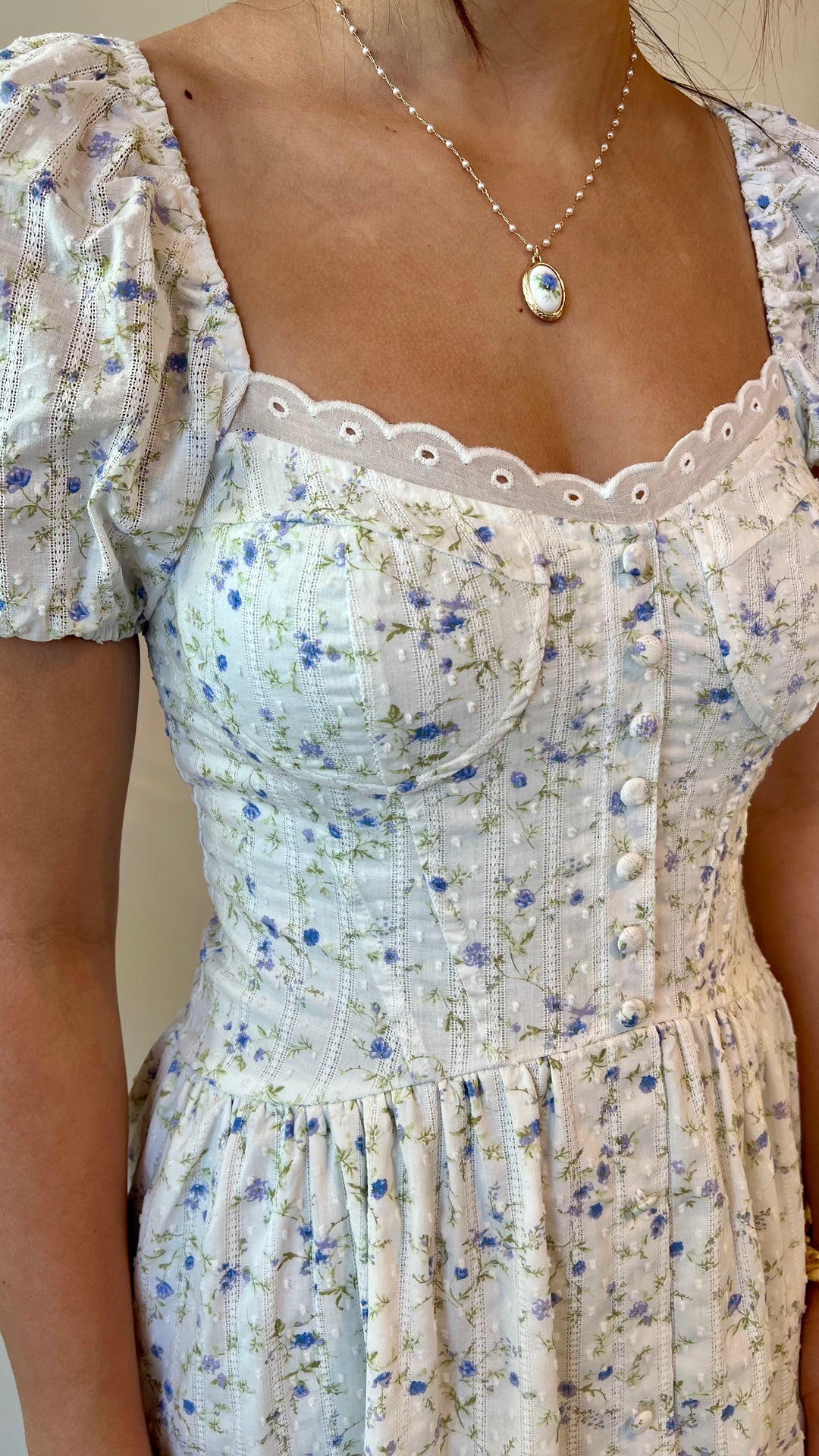 Bluebell Meadow Midi Dress
