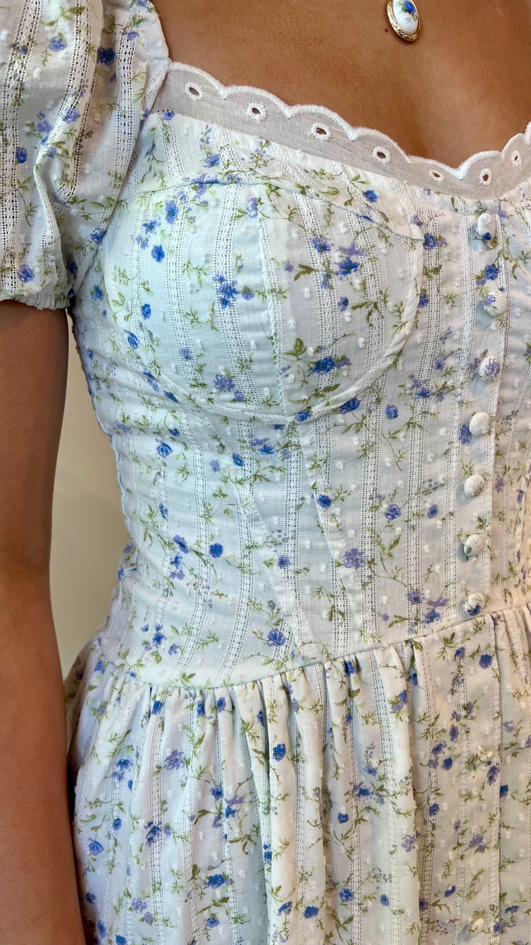 Bluebell Meadow Midi Dress