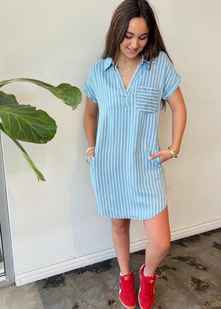 Sunday Stroll Shirt Dress