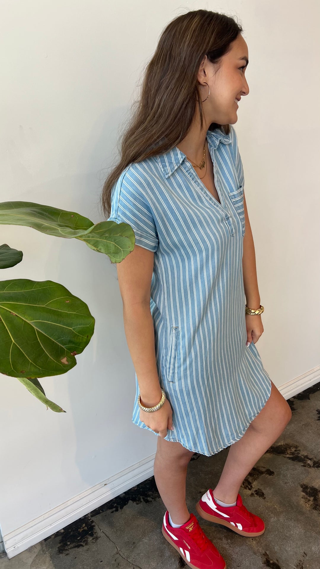 Sunday Stroll Shirt Dress