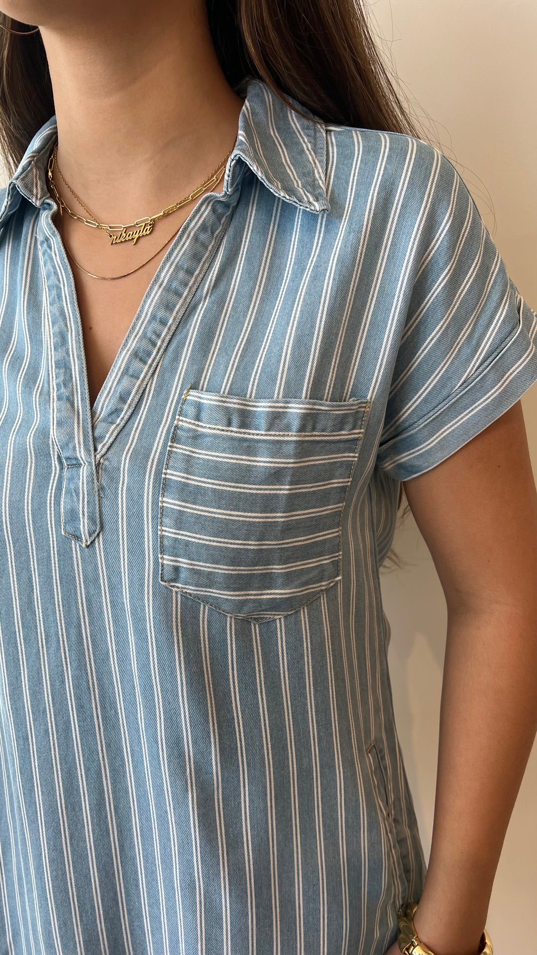 Sunday Stroll Shirt Dress