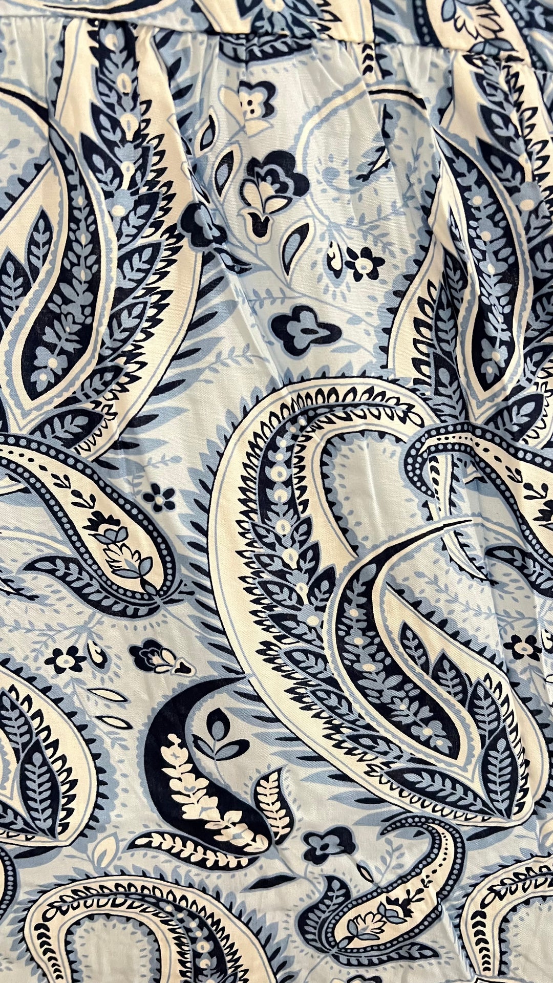 Paisley Maxi Skirt
