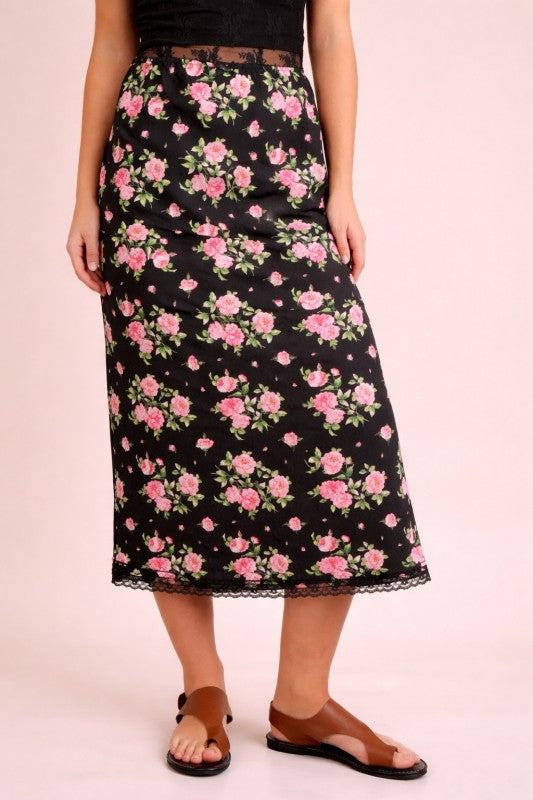 Rose Garden Lace Skirt