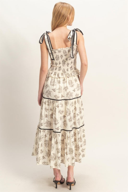 Emery Floral Midi Dress