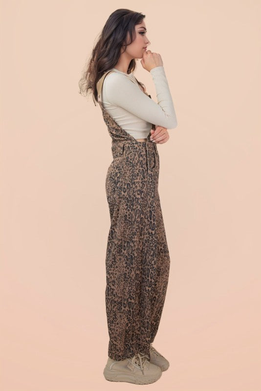 Leopard Overalls