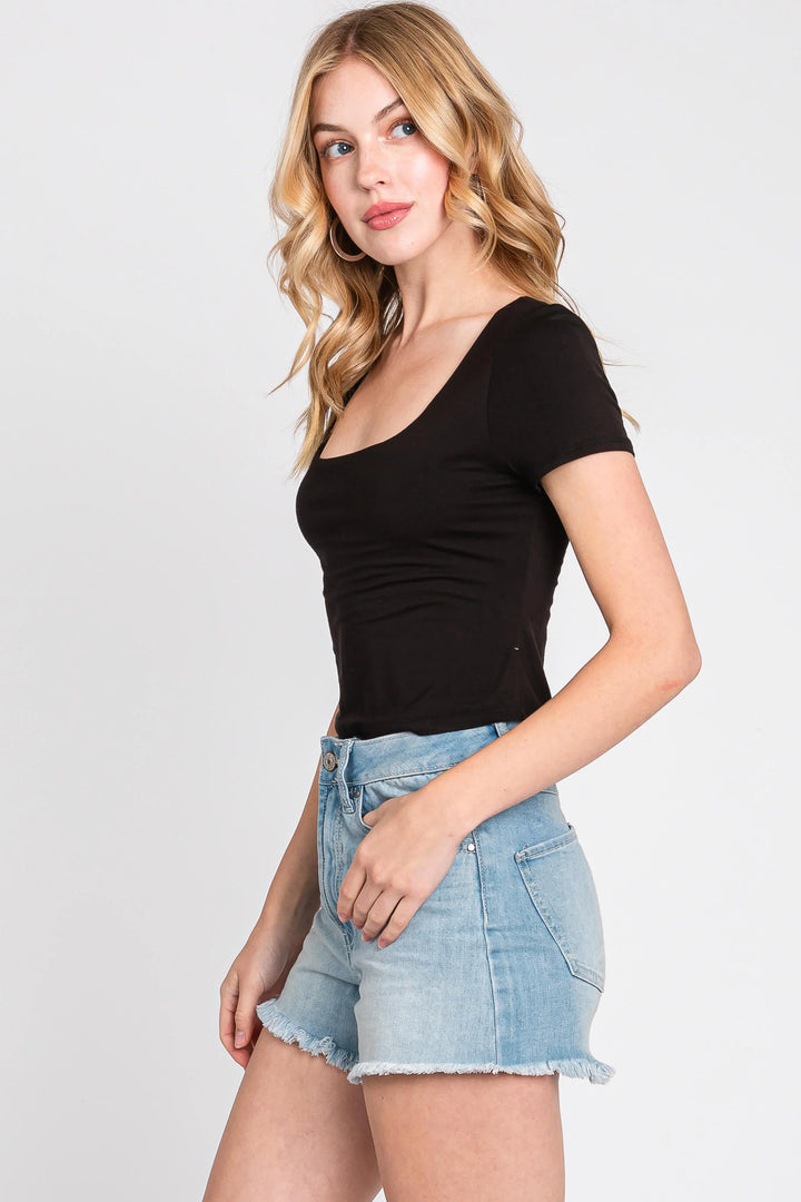 Everyday Square Neck Top