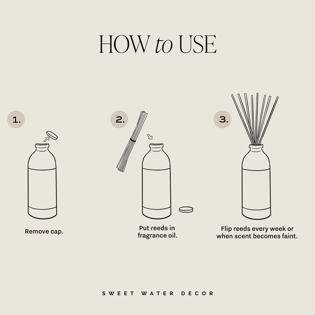 Wildflowers and Salt Reed Diffuser- Gifts & Home Decor