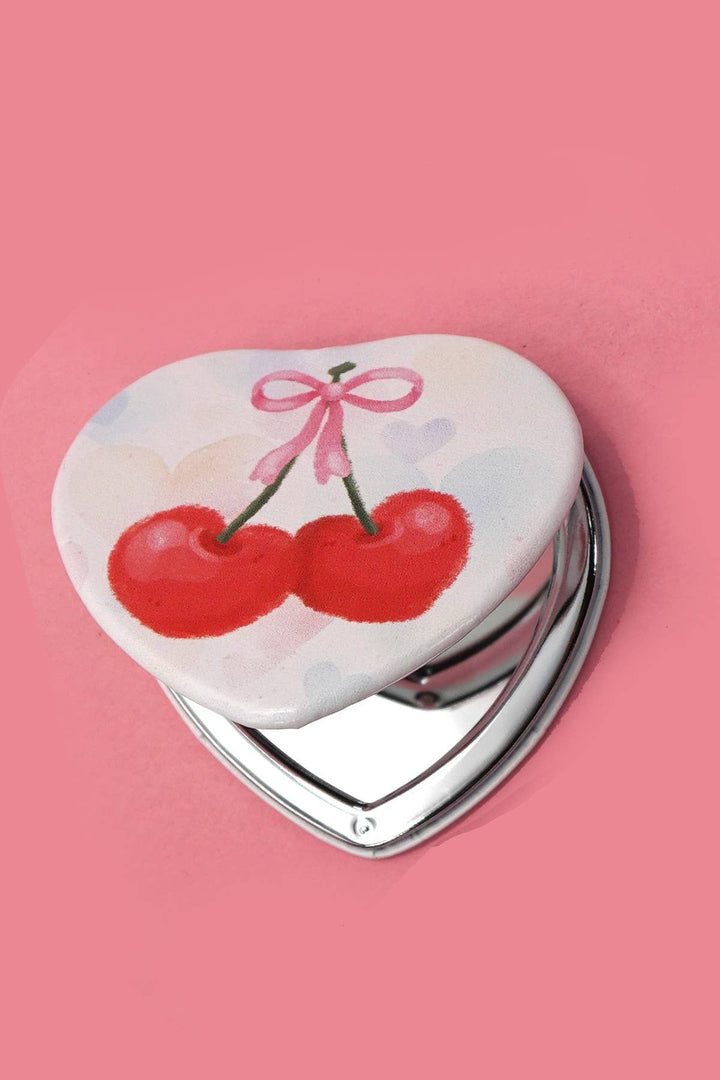 TRAVEL POCKET COMPACT HANDHELD BOW MIRROR | 40M101