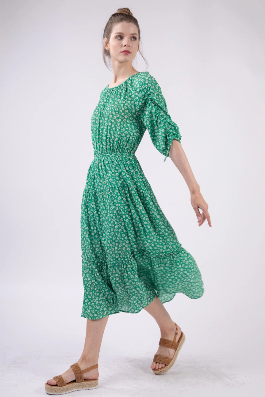 Kelly's Floral Midi