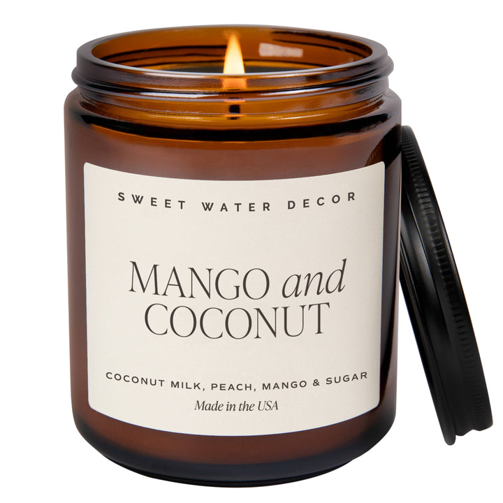 Mango and Coconut Soy Candle