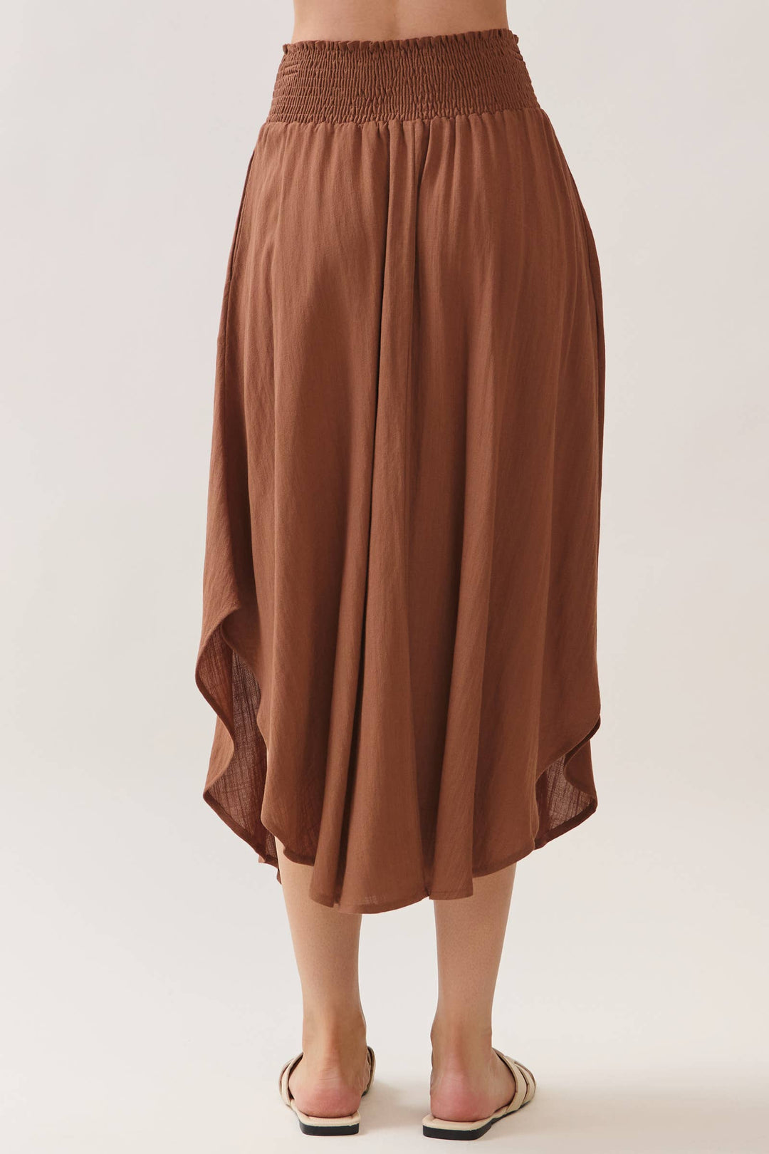 Sadie’s Camel Flowy Skirt