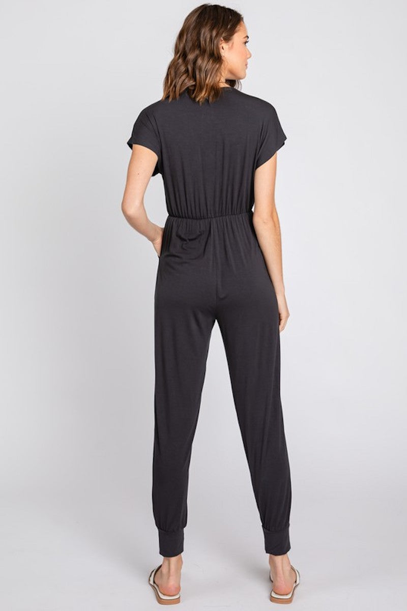 Charcoal Jumpsuit