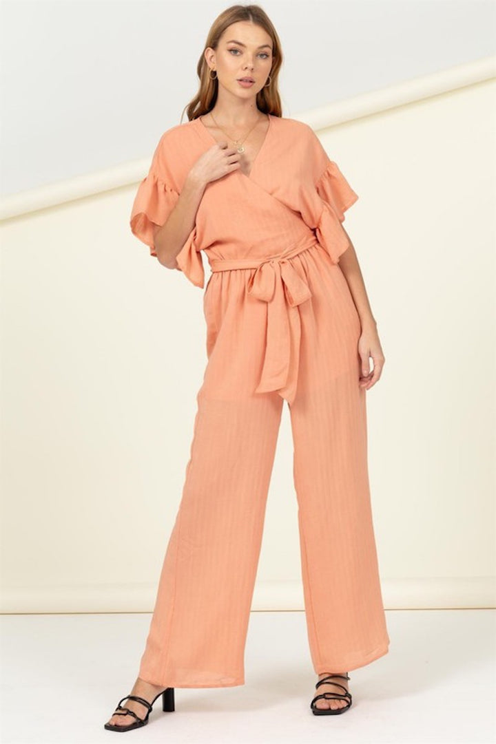 Just Peachy Jumpsuit